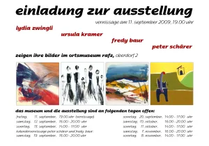 2009 sept. ortsmuseum rafz
